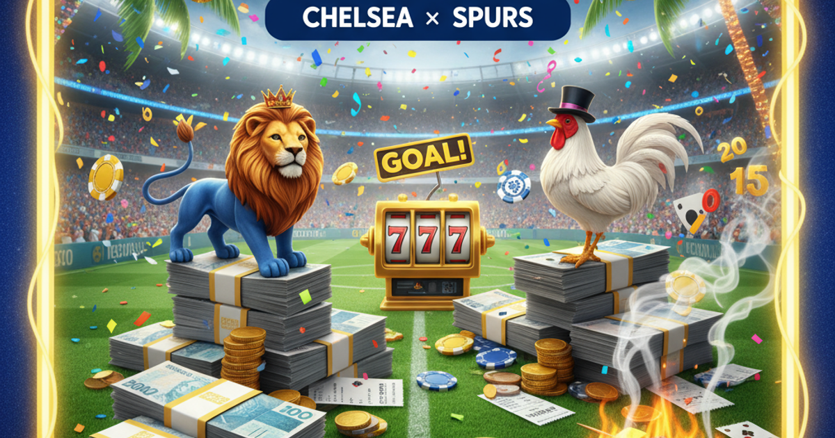 Equipe pro apostas flash Chelsea Spurs